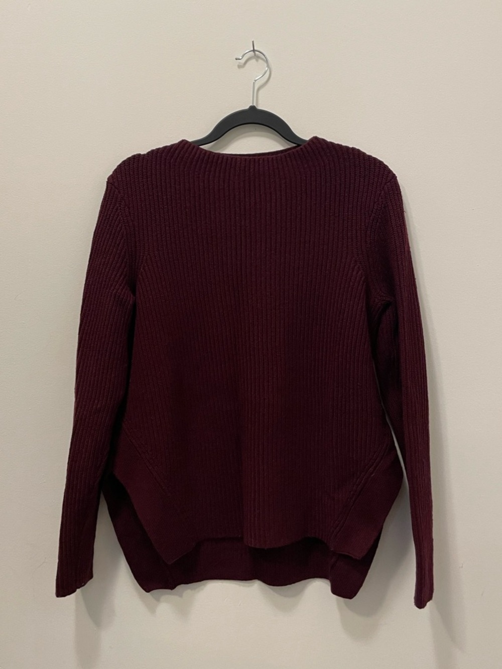 Lord & Taylor Burgundy Sweater